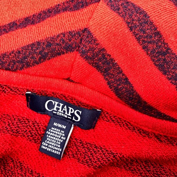 "Chaps" tunic, size medium,  with cowl neck, EUC - Picture 5 of 8
